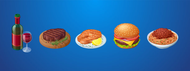 餐厅或快餐套餐及红酒图片下载