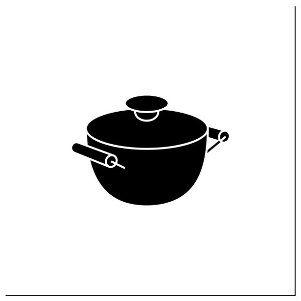 汤锅字形图标图片下载