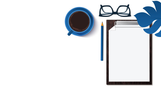 工作场所桌面顶视图模板呆在家里的概念图片下载