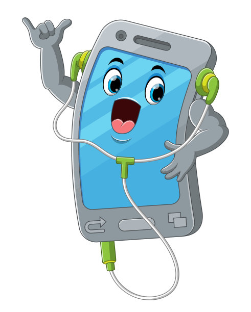 嘻哈手机通过耳机听音乐图片下载