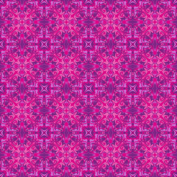 抽象万花筒色彩斑斓的无缝图案。图片下载