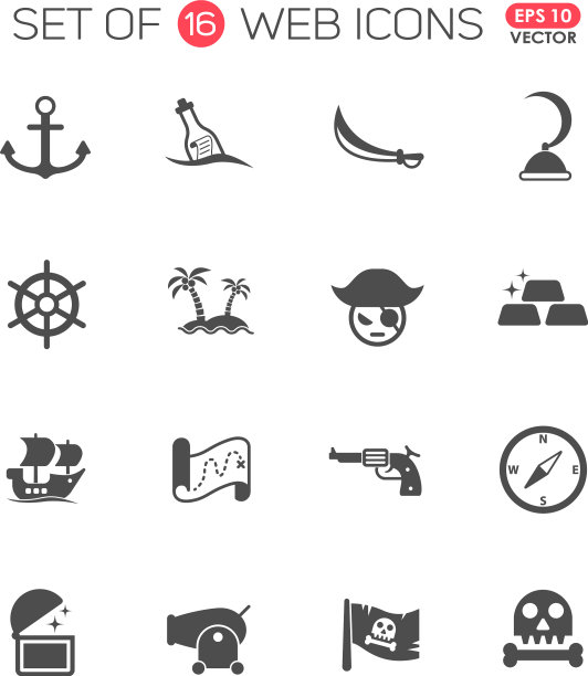 海盗的图标图片下载