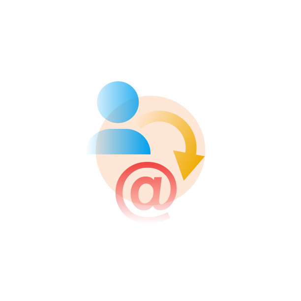 改变名字。渐变样式的矢量图标图片下载