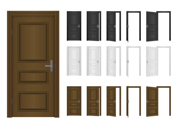 打开紧闭的前门图片下载