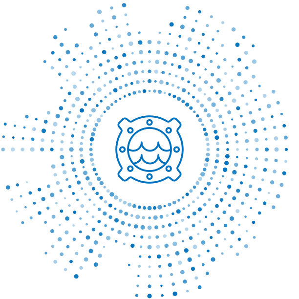 带铆钉和海景的蓝线船舷窗图片下载