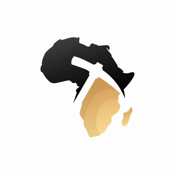 非洲矿业符号模板设计图片下载