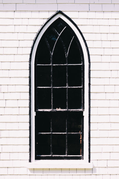 老教堂窗户图片下载