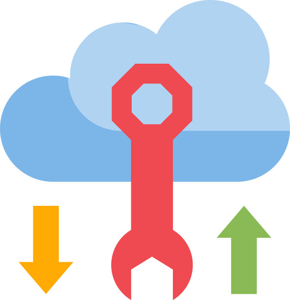 云计算工程的风格图片下载