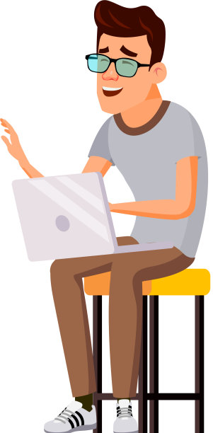 笑男人上网和搜索有趣图片下载