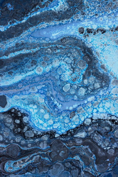 美丽的照片流动的墨水为背景。纹理的油漆图片下载