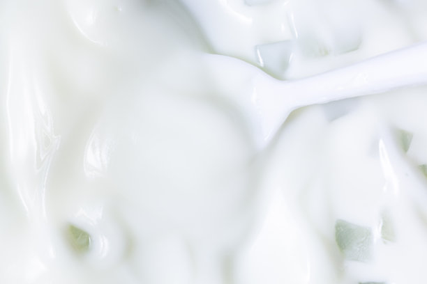 奶油酸奶，纹理背景特写图片下载