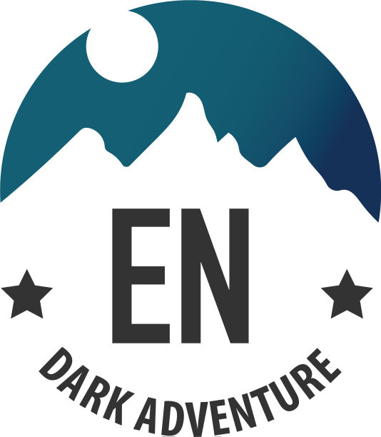 首字母en冒险创意标志设计图片下载