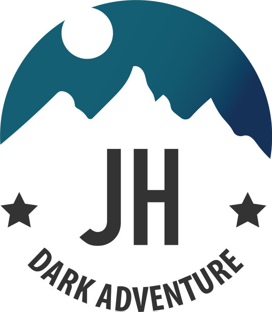首字母jh冒险创意标志设计图片下载