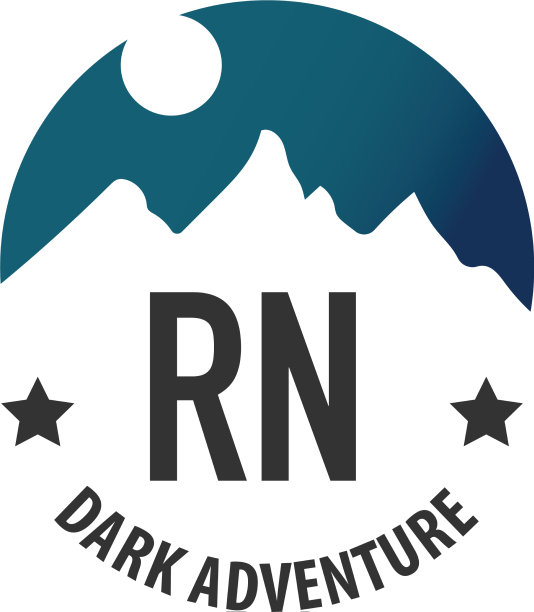 首字母rn冒险创意标志设计图片下载