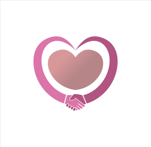 基金会爱心标志设计图片下载