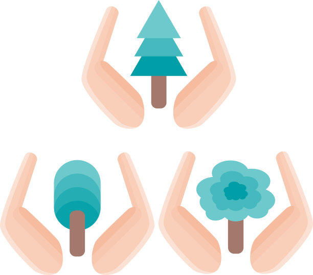 图标树和手图片下载