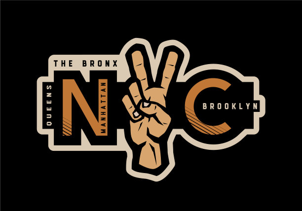 纽约t恤印刷设计纽约的标志图片下载