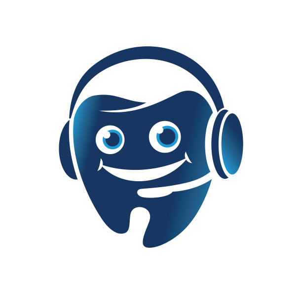 牙科护理标志设计图片下载