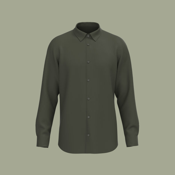 办公室长袖工作服图片下载