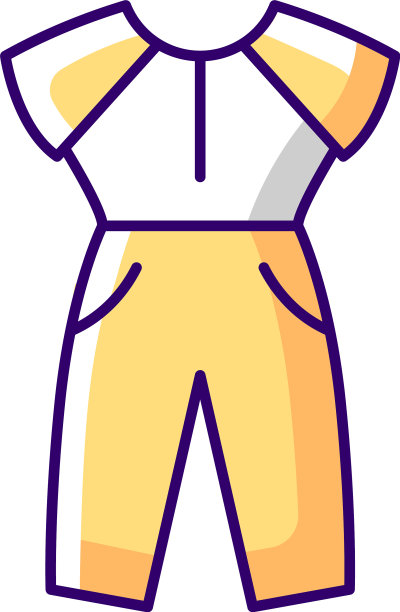 连体衣RGB颜色图标图片下载