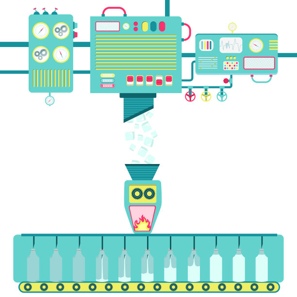 冰融化的工厂图片下载