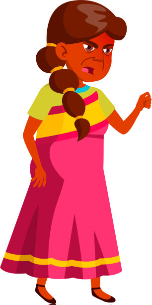 印度老太太在和爷爷吵架图片下载