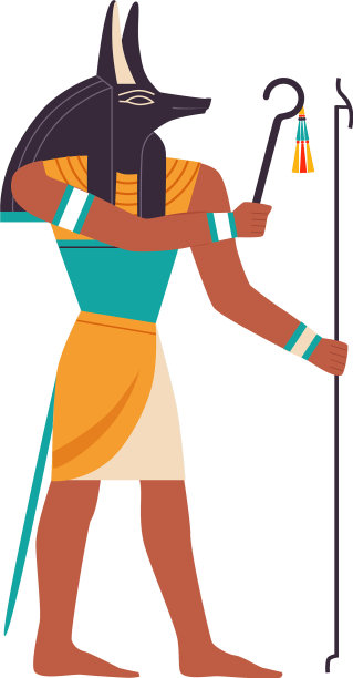 阿努比斯或inpu，古埃及死亡之神图片下载