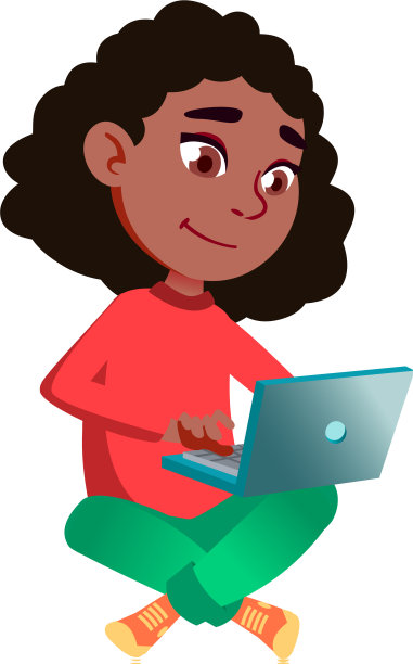 小女孩坐在地板上聊天图片下载