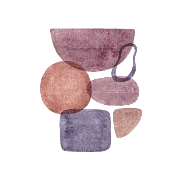 抽象艺术来自水彩污渍。用于在白色背景上打印的现代印刷术。标志。墙艺术。的名片。图片下载