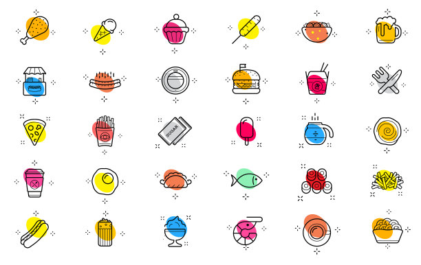 设置快餐图标图片下载