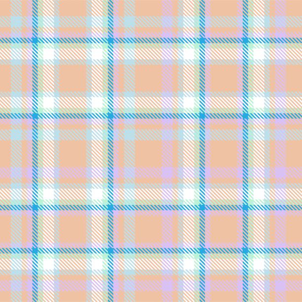 彩虹彩彩格子花呢格子无缝模式图片下载