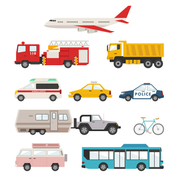 类型的车辆。图片下载