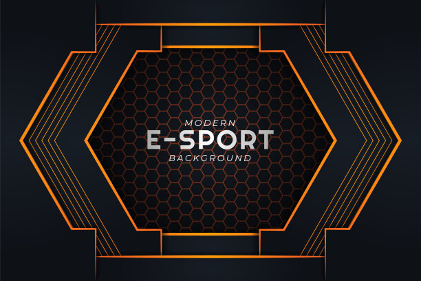 现代电子竞技游戏抽象几何与图片下载