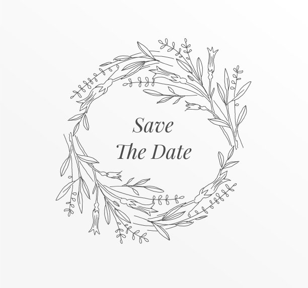 古董花环花图片下载