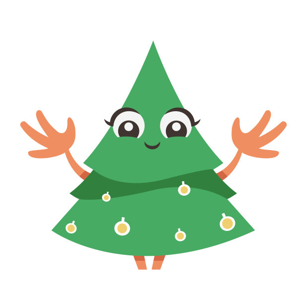 圣诞树想要拥抱图片下载