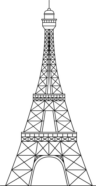 巴黎埃菲尔铁塔图片下载