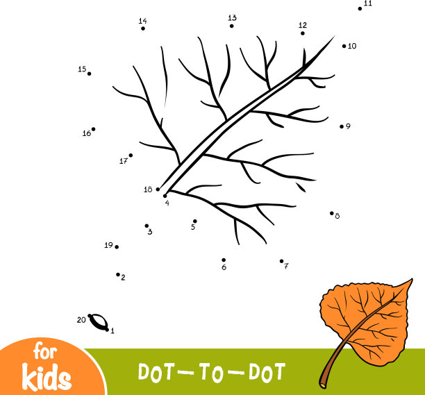 数字游戏点对点游戏为孩子黑色图片下载