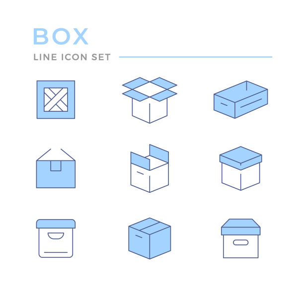 设置方框的色线图标图片下载