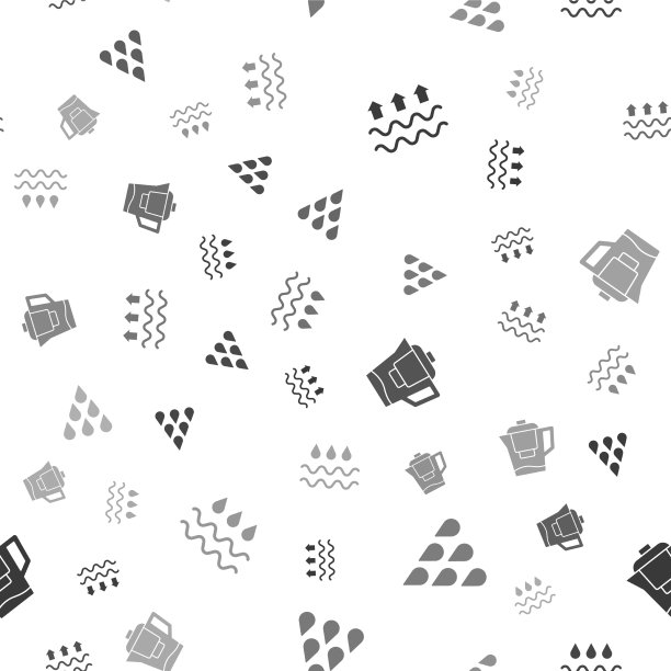 集波浪水和蒸发水滴图片下载