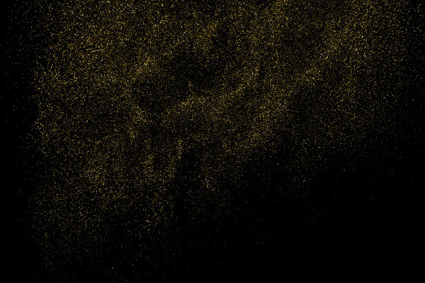 金色的星尘向量图片下载
