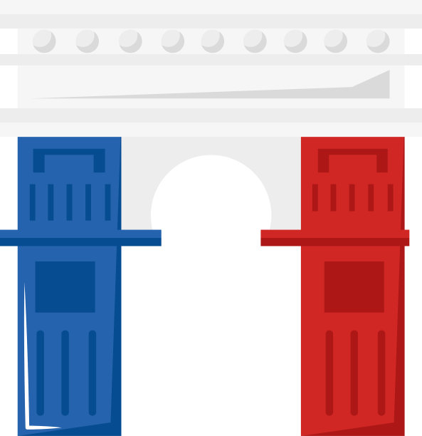 巴黎凯旋拱门图片下载