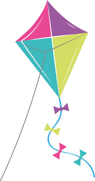 孤立的放风筝图片下载