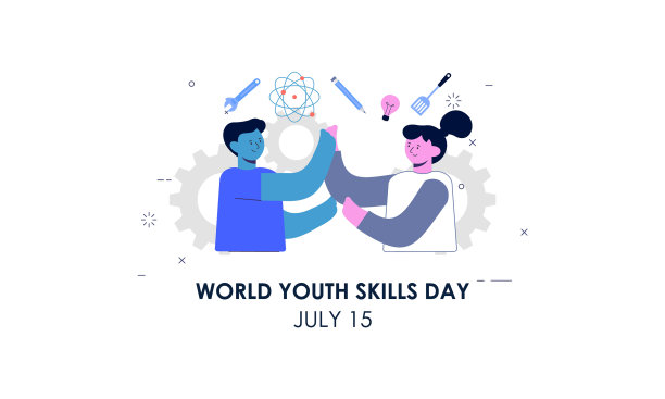 世界青年技能日概念图片下载
