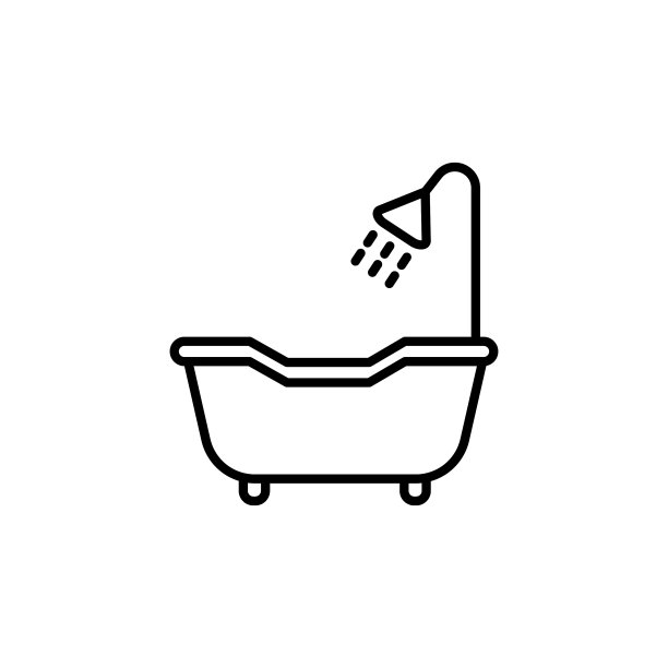 浴缸图标图片下载