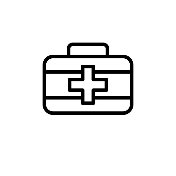 图形急救医疗盒图片下载