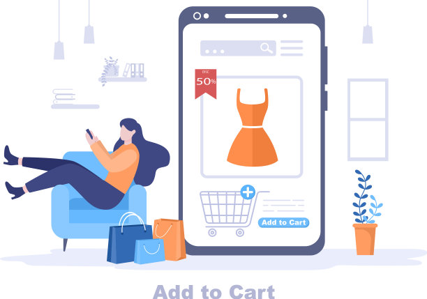 添加到购物车，其中包含列表产品图片图片下载