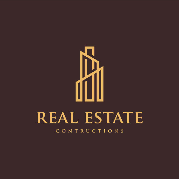 塔楼建筑简单标志房地产图片下载