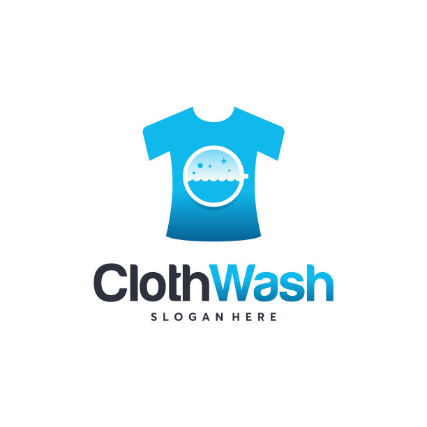 洗衣标志设计布洗标志设计图片下载