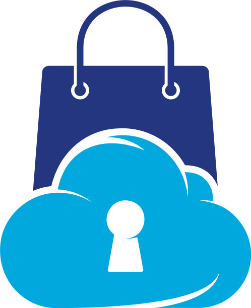 网店logo设计概念像素店图片下载