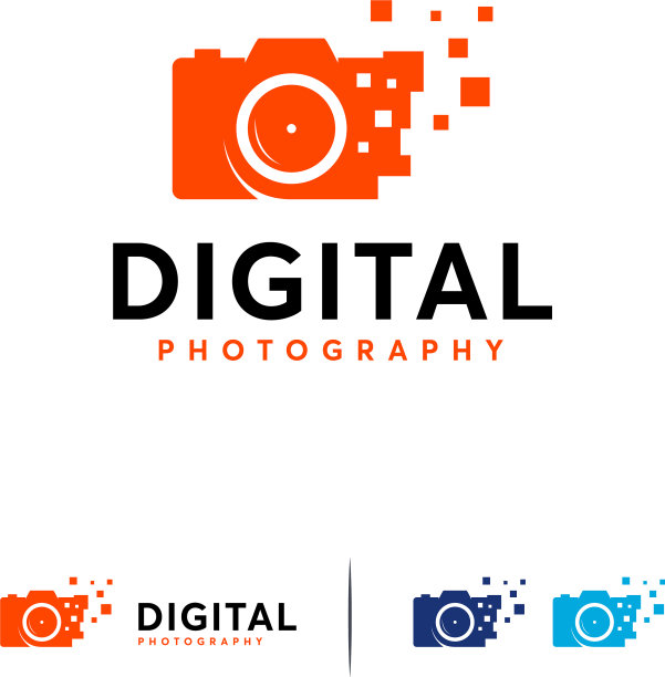数码相机标志设计像素相机标志图片下载